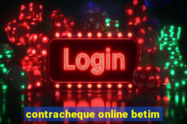 contracheque online betim